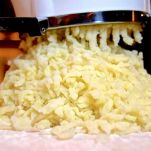 Tortino di spinaci patate e uova