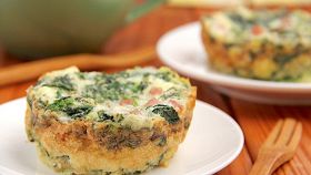 Tortino di spinaci e patate al forno