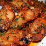 Ali di pollo al basilico