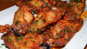 Ali di pollo al basilico