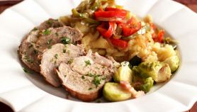 Arrosto alla genovese con cipolle