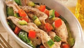 Cappone tiepido marinato