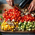 Preparazione delle verdure