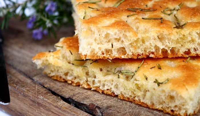 Focaccia all'olio d'oliva