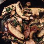 Focaccia con i funghi