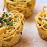 Frittelle di pasta in nido