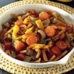 Giardiniera di verdure all&#8217;aceto