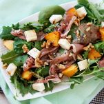 Insalata di radicchio con prosciutto di Parma