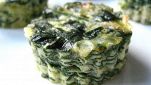 Mini soufflé di spinaci