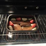 Orata al forno con cozze