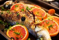 Filetto di orata all'arancia