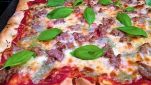 Pizza alla salsiccia