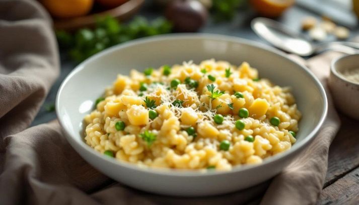 Risotto con patate