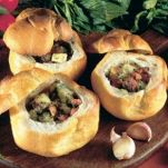 Rosette farcite grigliate