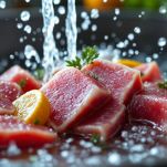 Preparazione del tonno