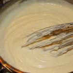 Torta delicata di cipolle bianche