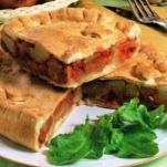 Torta di patate al pomodoro