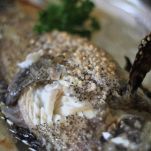 Cernia ripiena ai funghi