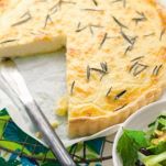 Crostata di sedano e cipolla