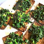 Fettunta toscana con cavolo nero