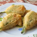 Fiori di zucca farciti