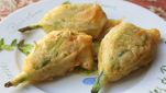 Fiori di zucca farciti