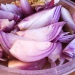 Focaccia di ceci farcita