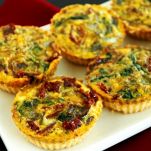 Mini quiche agli ortaggi