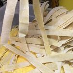 Pappardelle con pomodoro e aglio