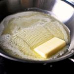 Risotto con pere e noci