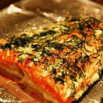 Salmone allo spumante
