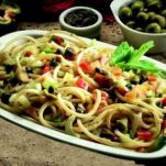 Spaghettoni con condimento alla senape