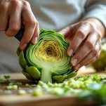 La preparazione dei carciofi