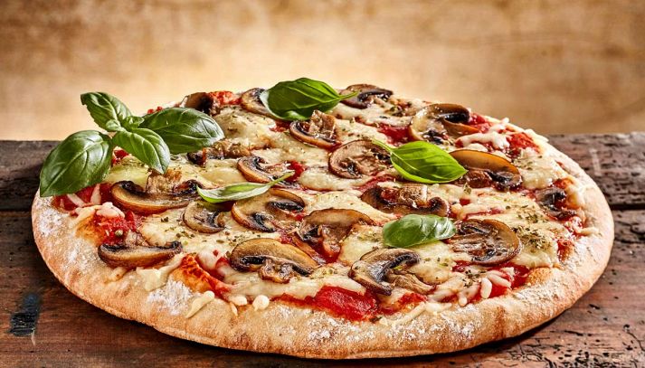Pizza ai funghi