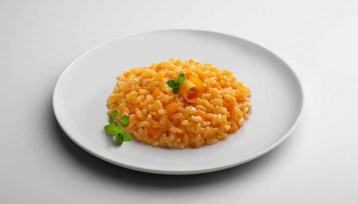 Risotto orange