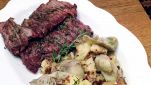 Bistecca con carciofi