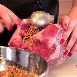 Cosciotto ai pistacchi