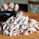 Costolette con funghi