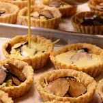 Piccole quiche al tartufo