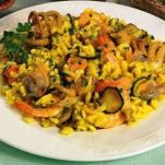 Risotto di mare con le zucchine