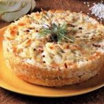 Tortino di riso e finocchi