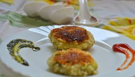 Tortino di riso e finocchi