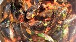 Zuppa di lumache di mare e cozze