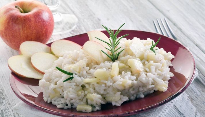 Risotto alla mela