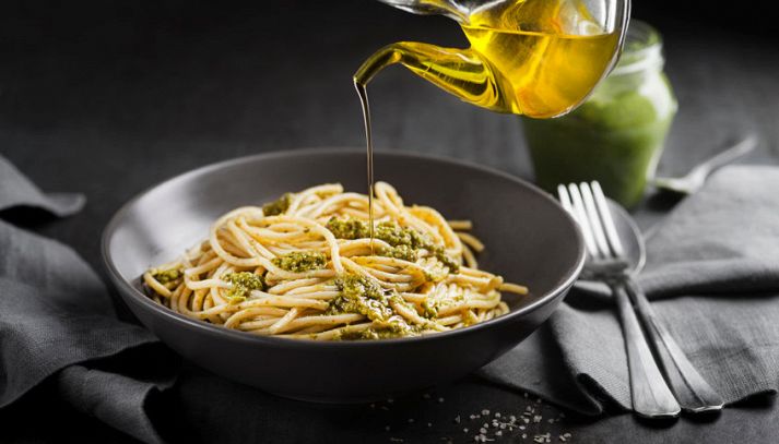 Spaghetti con gli asparagi selvatici