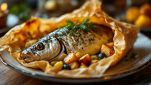 Branzino in cartoccio