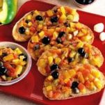 Bruschetta al peperone e pomodoro