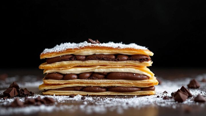 Millefoglie al cioccolato