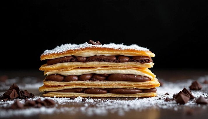 Millefoglie al cioccolato