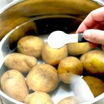 Palline di patate filanti